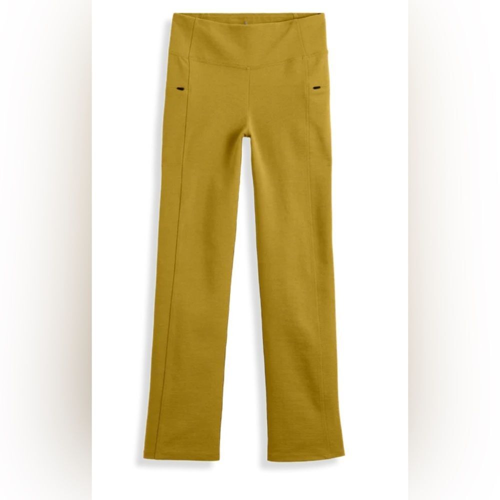 Ibex WOMEN'S LIZZI‎ TAVERN PANT dried tobacco yellow size XS NWT